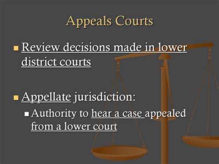 What happens when a lower court decision is appealed?