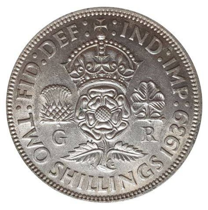 What is a two shillings made out of?